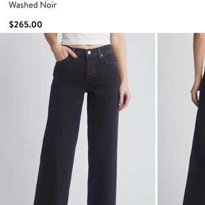 Nwt Black Redone Denim Jeans